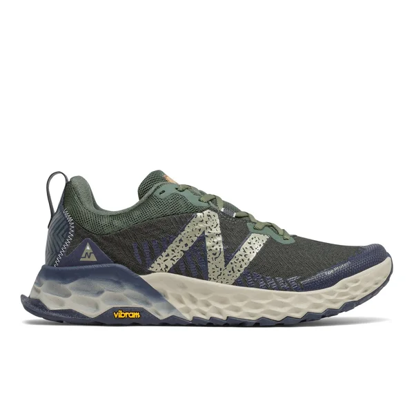 New Balance Men's Fresh Foam Hierro V6 Black Spruce with Timberwolf, 17, D