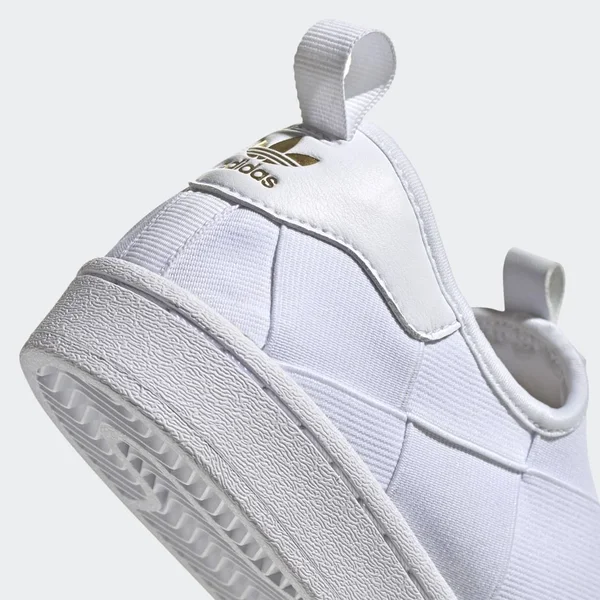 Adidas Women's Originals Superstar Slip-On Shoes - White