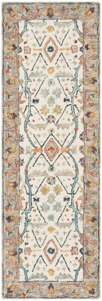 Safavieh Aspen APN308A Area Rug Ivory - Blue 2&3x22 x 7& Runner