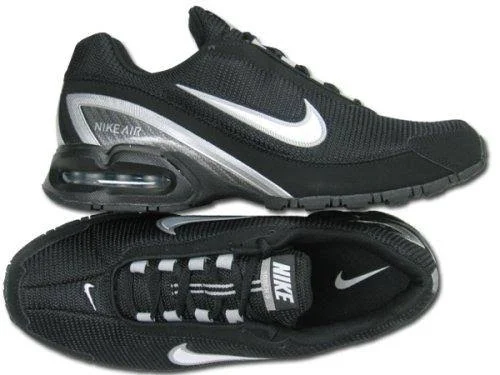 Nike Air Max Torch 3 Running Shoes - Black/White, 11, Men's