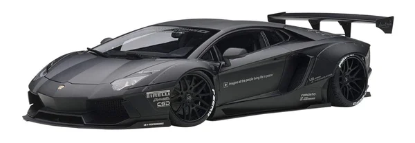 AUTOart 1/18 Lamborghini Aventador LB-Works Matt Black