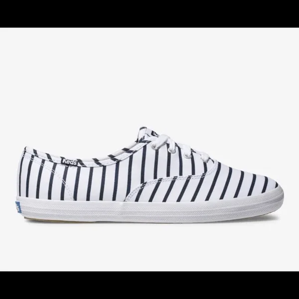 Keds Champion Breton Stripe Women's Shoes White/Navy : 11 B