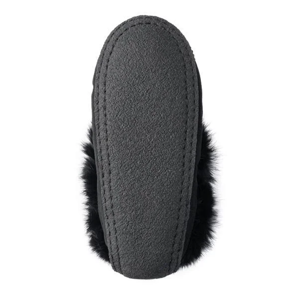 Manitobah Mukluks Women's Traveller Moccasin Crepe Black 8