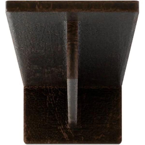 Ekena Millwork BKTM03X12X02HEABZ 3x22W x 12x22D x 2x22H Heaton Hidden Support Steel Bracket w/ 8x22 Support Depth - Antiqued Bron