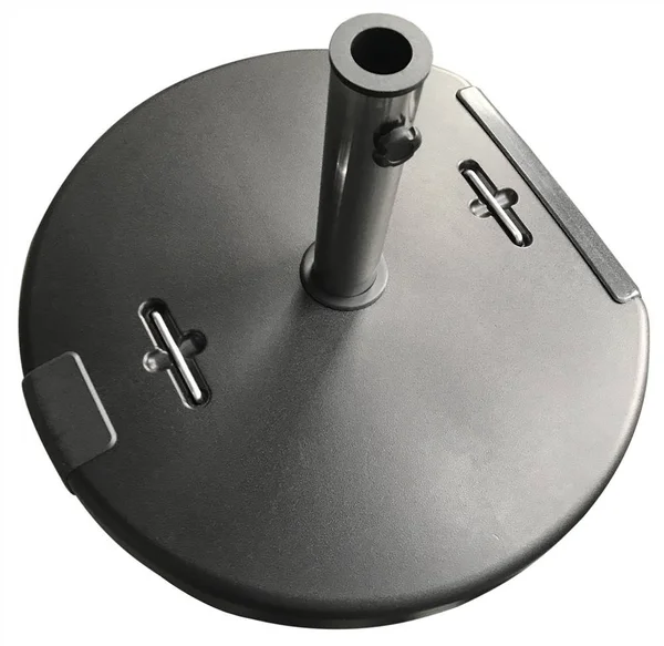 Christopher Knight Home Mota Outdoor Umbrella Base with Stainless Steel Collar by, Black