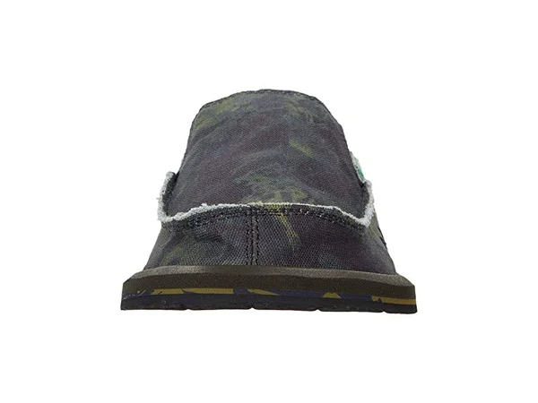 Sanuk Mens Vagabond Grateful Dead Green Navy 8