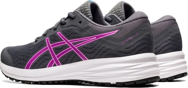 Asics Patriot 12 Running Shoes Black Lilac White Women - 42.5