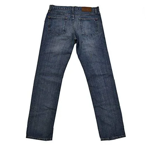 Tommy Hilfiger Mens Vintage Wash Straight Leg Jeans, 927