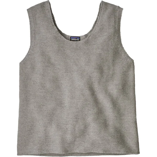 Patagonia Organic Cotton Spring Sweater Tank - Women's XL Drifter Grey