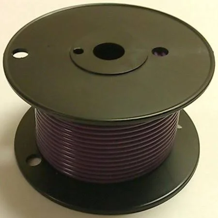 Grey 10AWG Stranded 50V Automotive Hook Up Wire - 100' Roll