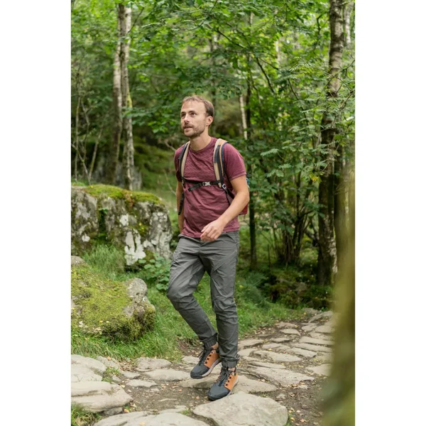 Quechua Men's Nh500, Slim Hiking Pants in Hazelnut, Size XL/2XL