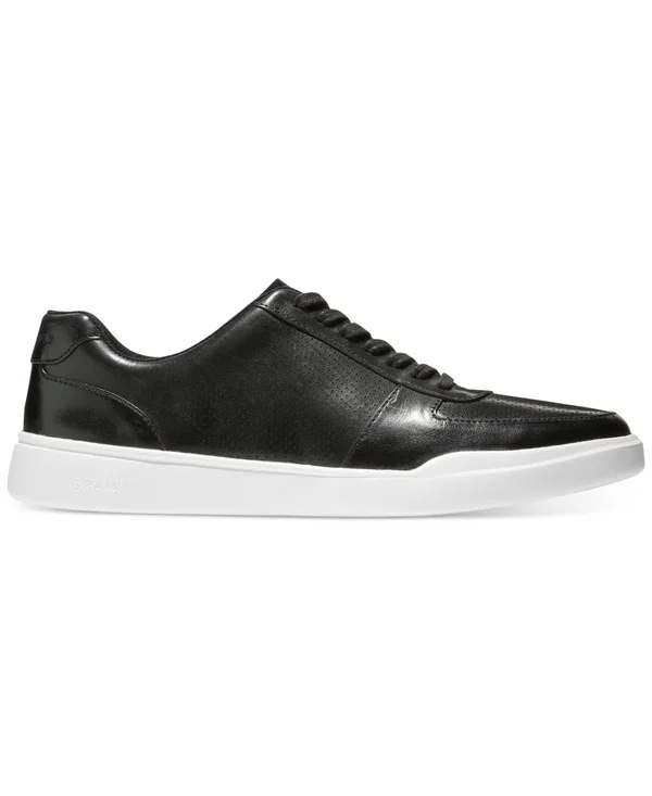 Cole Haan Men's Grand Crosscourt Modern Perforated Sneakers - Black