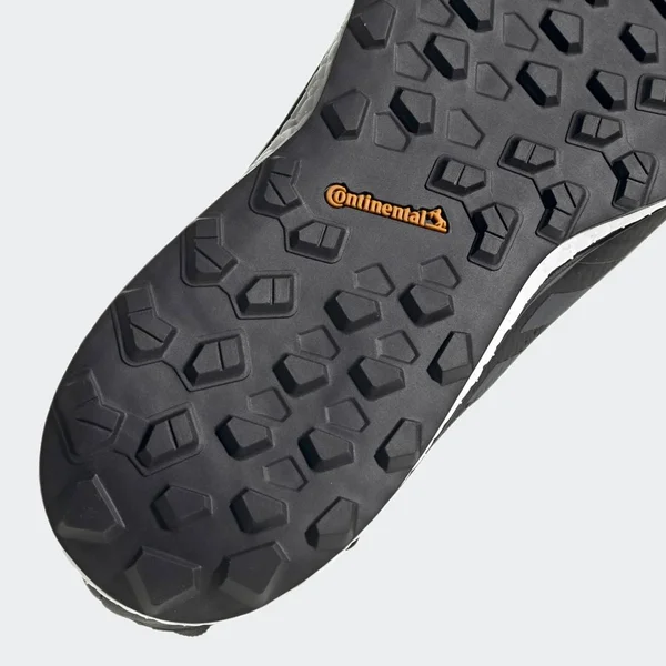 Adidas Men's Terrex Agravic Flow Shoes Black - Grey Six, Solar Orange 11