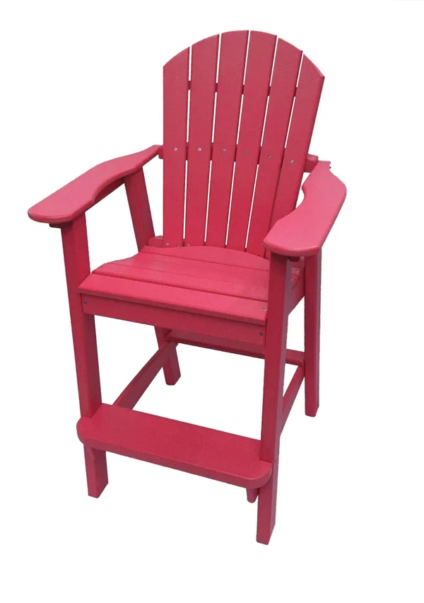 Phat Tommy Recycled Poly Resin Balcony Chair Durable and Eco-Friendly Adironda