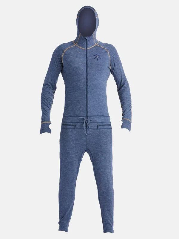 Airblaster Men's Merino Ninja Suit - XL - Navy