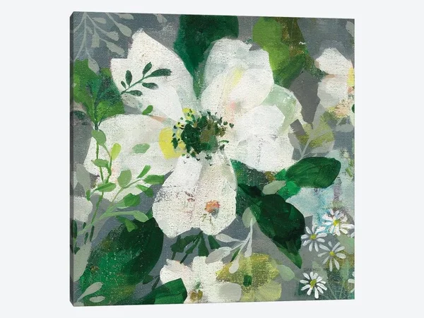 Danhui Nai Canvas Art Prints - Anemone and Friends III ( Floral & Botanical > Flowers > Anemones art)
