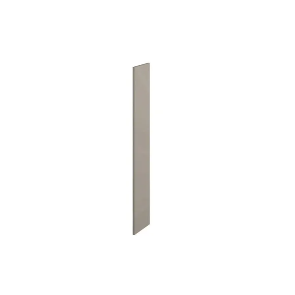 Hampton Bay 12 in. x 60 in. x 0.75 in. Universal End Panel in Sterling Gray