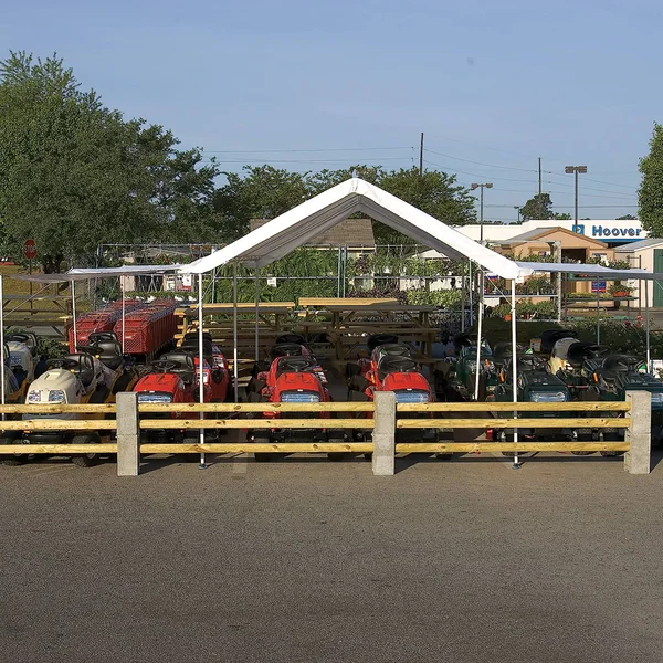 ShelterLogic 2-in-1 Max AP Canopy - 20ft.L x 10ft.W - Canopy and Event Tent, Model#25715