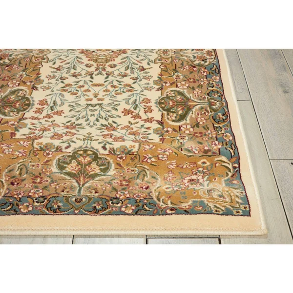 Kathy Ireland Antiquities Area Rug, Ivory, 2&2x22 x 7&6x22