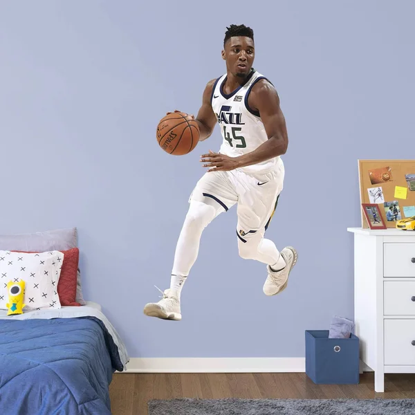 Fathead Donovan Mitchell - X-Large Officially Licensed NBA Removable Wall Decal - Size: XL