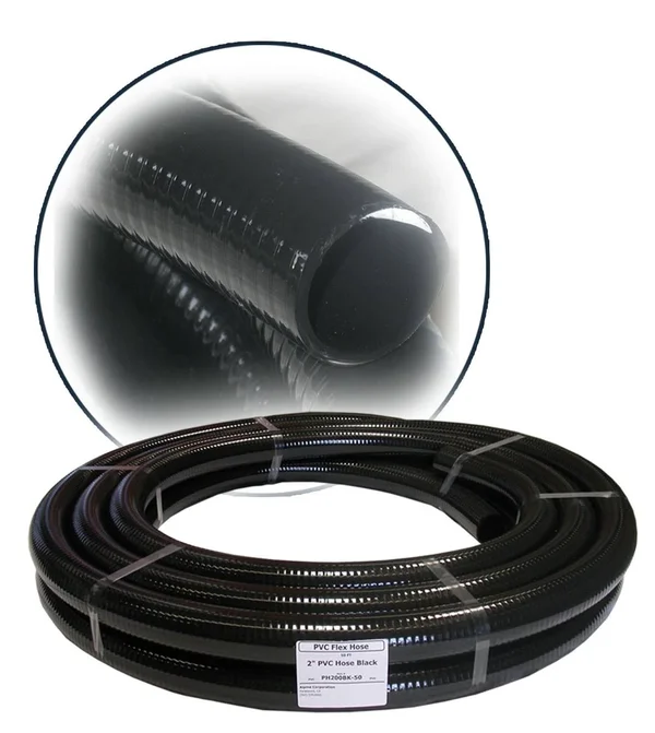 Alpine 1/2x22 x 50& PVC Hose Black