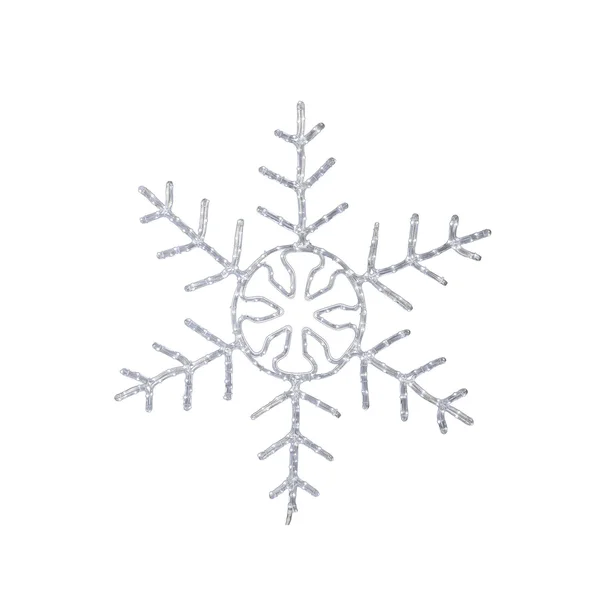 Vickerman 240 LED Light Pure Forked Snowflake White 36 in.