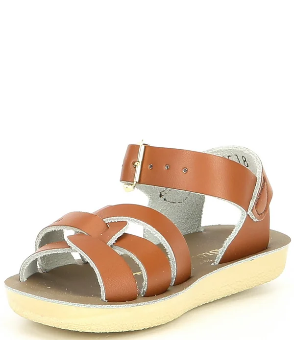 Salt-Water Swimmer Kids Sandals - Tan