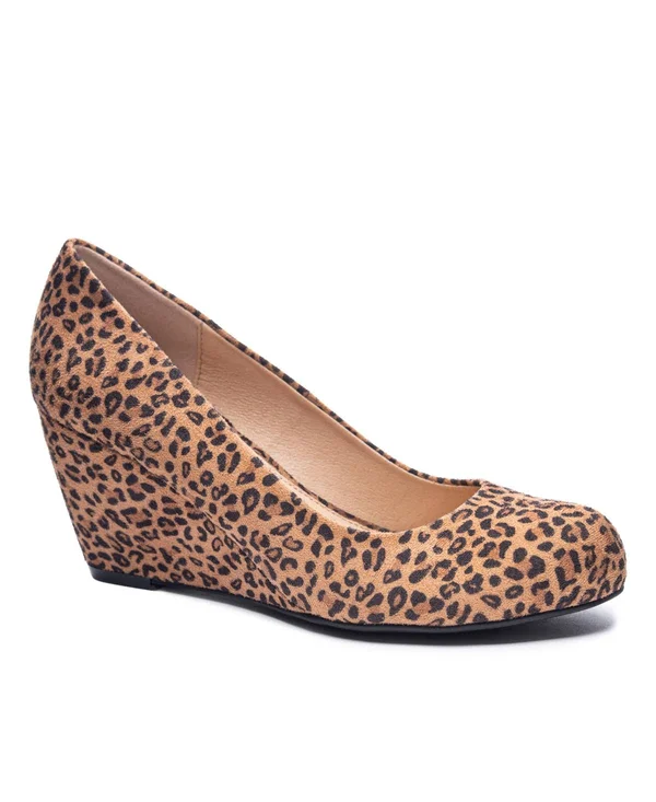 CL by Chinese Laundry Women's Nima Wedge Pumps - Camel - Size 5M