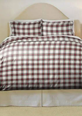 Pointehaven Velvet Feel Flannel Sheet Set - Manchester - Full