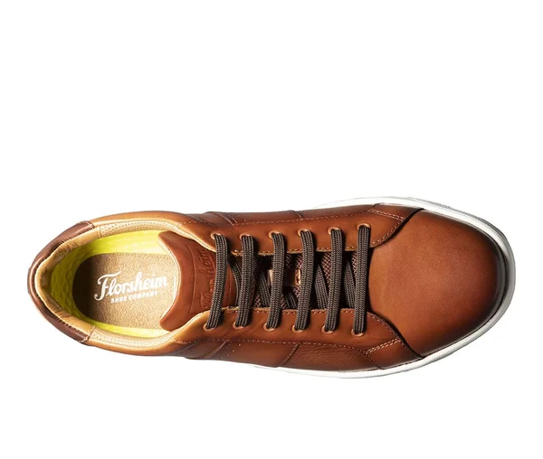 Florsheim Crossover Lace to Toe 10.5 Men's Cognac