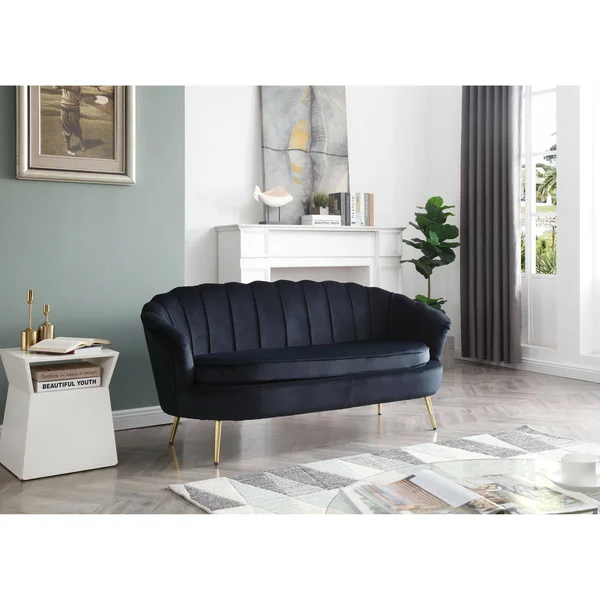 Glory Furniture Lyon G0723A-S Sofa Pink Velvet