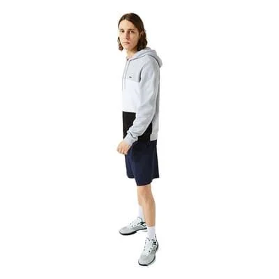 Lacoste Logo Hoodie Grey