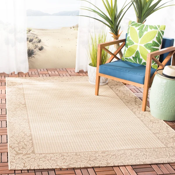 Safavieh Courtyard CY0727-3201 4&0x22 x 5&7x22 Natural - Terra Area Rug