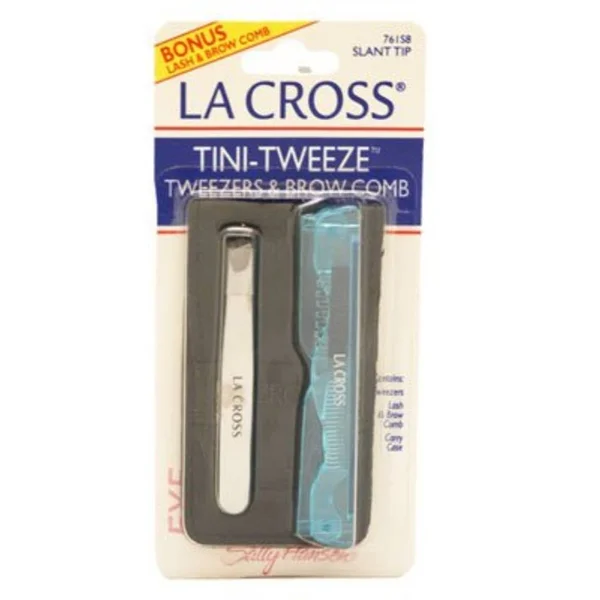 Sally Hansen La Cross Tini-Tweeze Tweezers Brow Comb Slant Tip (761s8) - 0 x 0 x 0