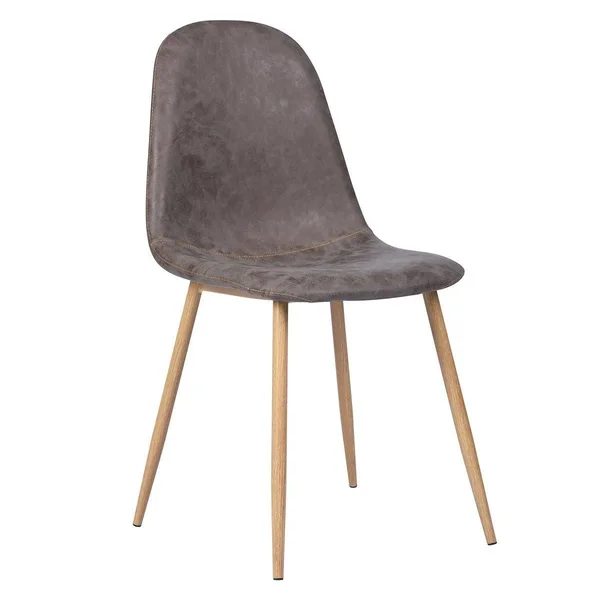 Carson Carrington Mid-Century Modern PU Dining Chair (Set of 4) (Dark Brown)