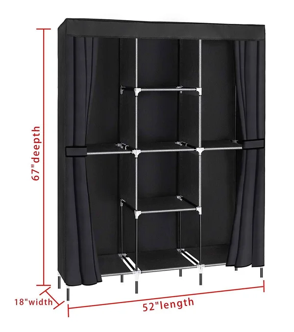 Youud Wardrobe Storage Closet Clothes Portable Wardrobe Storage Closet Portable Closet Organizer Portable Closets Wardrobe Close