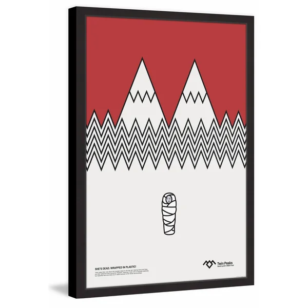 Marmont Hill Inc 'Wrapped in Plastic' Framed Painting Print, 20 x 30
