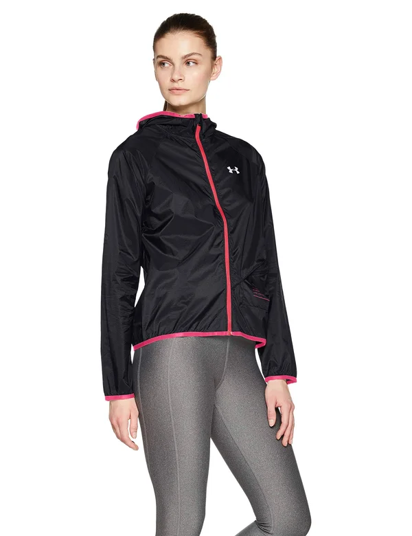 Under Armour Women's Qualifier Storm Packable Jacket - Black - MD