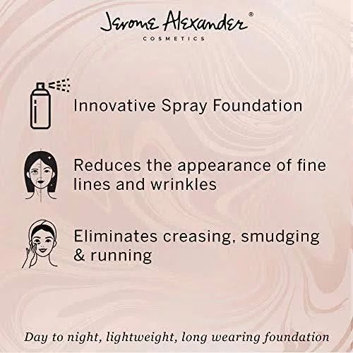 MagicMinerals Deluxe Airbrush Foundation Set by Jerome Alexander - 5 Piece Spray