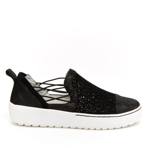 Jambu Women Erin Slip on Shoes Black 6.5