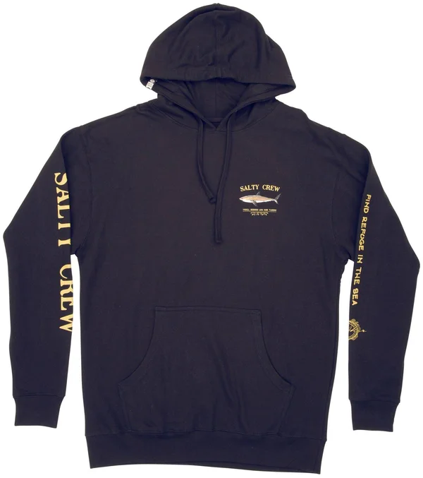 Salty Crew Bruce Fleece Hood - Navy