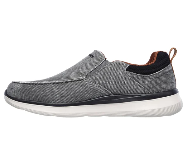 Skechers Men's Delson 2.0 Larwin Slip On - Gray
