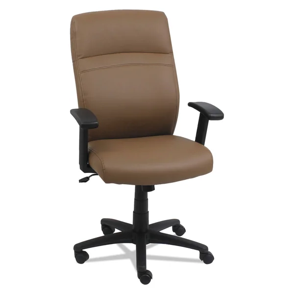 Alera High-Back Swivel-Tilt Chair - Taupe-Black