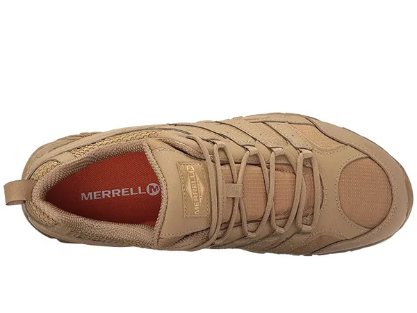 Merrell Men's Moab 2 Tactical Shoe Wide Width - Size: 7.5, Coyote