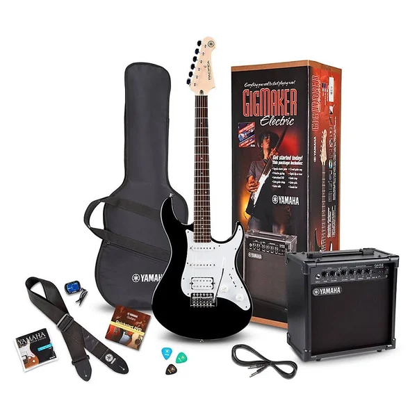 Yamaha Gigmaker EG Electric Guitar Package - Black