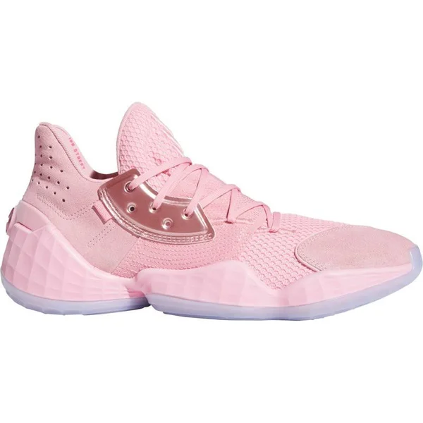 Adidas Harden Vol. 4 Shoes Pink 10 - Mens Basketball Shoes