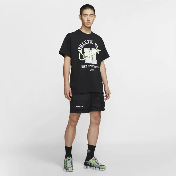 Nike Class of 72 Max 90 T-Shirt - Mens - Black/Volt - Size XXL