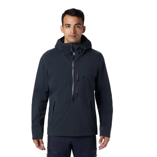 Mountain Hardwear Men's Exposure/2 GTX Paclite Stretch Pullover - Medium - Dark Storm