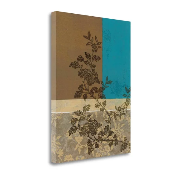 Tangletown Fine Art Peony Branch I by James Nocito, Giclee Print on Gallery Wrap Canvas, 20x22x29x22