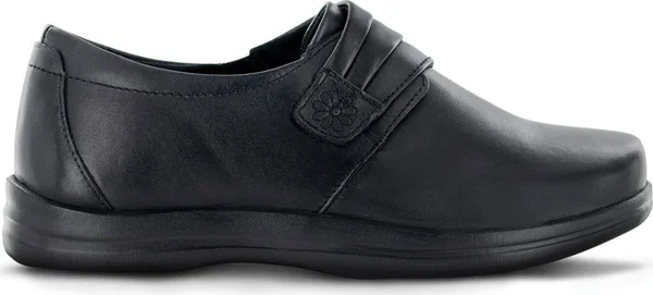 Women's Apex Linda Classic Monk Strap, Size: 9.5, Black